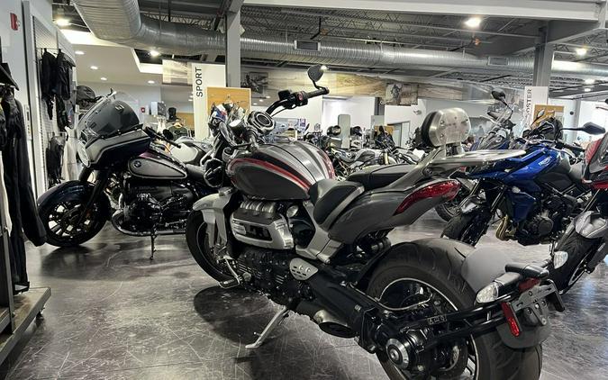 2022 Triumph Rocket 3 GT Silver Ice & Storm Grey