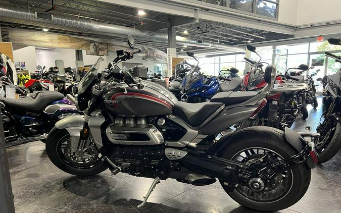 2022 Triumph Rocket 3 GT Silver Ice & Storm Grey