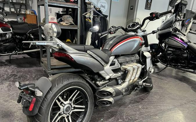 2022 Triumph Rocket 3 GT Silver Ice & Storm Grey