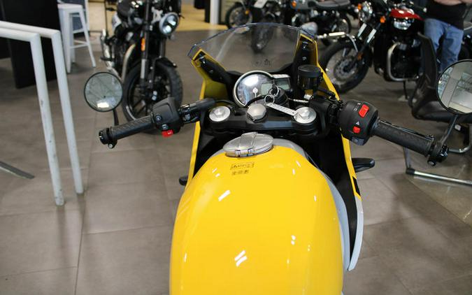 2026 Triumph Thruxton 400 Metallic Racing Yellow / Aluminium Silver