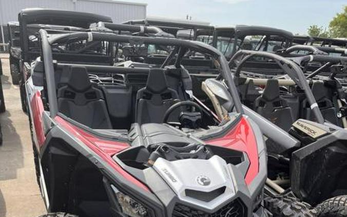 2024 Can-Am® Maverick X3 DS Turbo Fiery Red & Hyper Silver