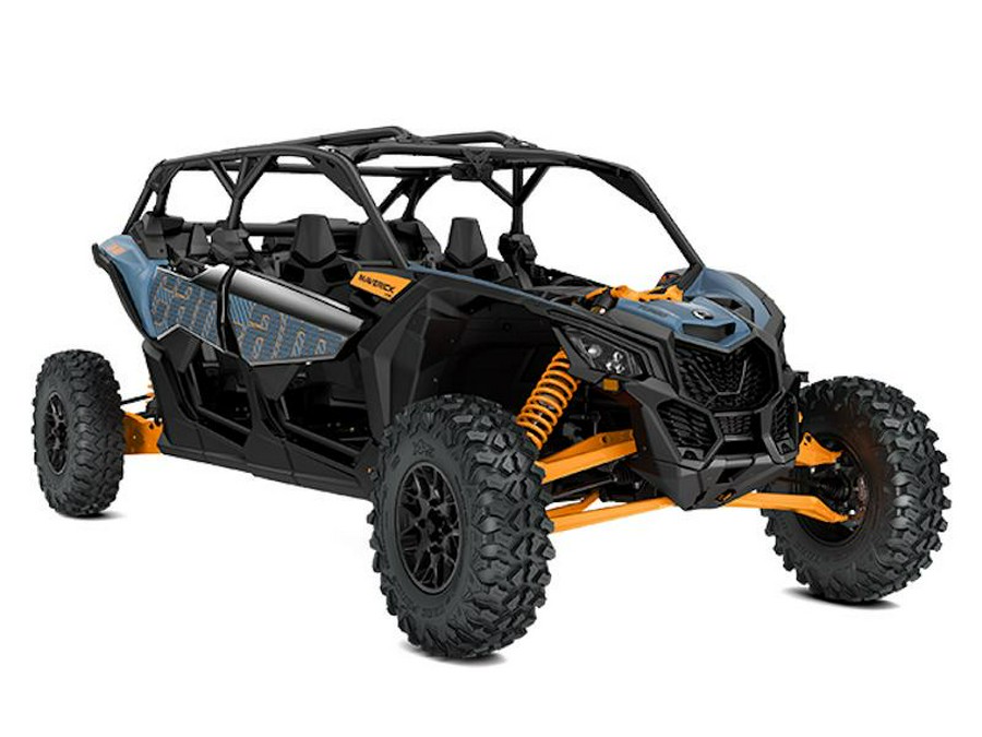 2025 Can-Am® Maverick X3 MAX RS Turbo Scandi Blue & Orange Crush