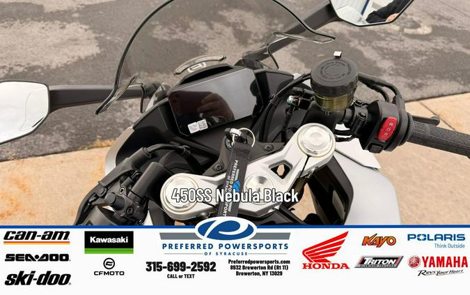 2026 450SS Nebula Black - CFMOTO