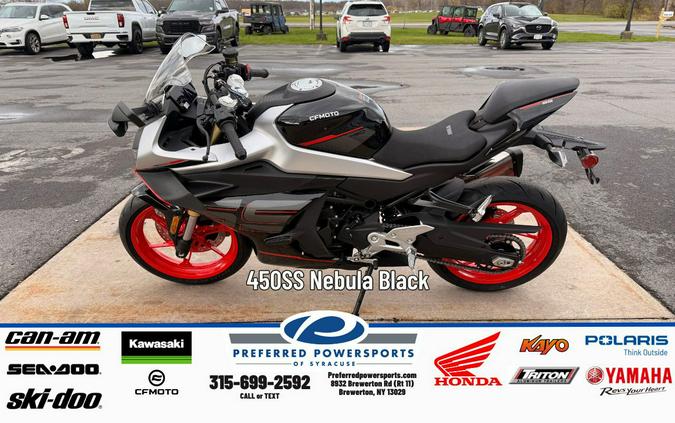2026 450SS Nebula Black - CFMOTO