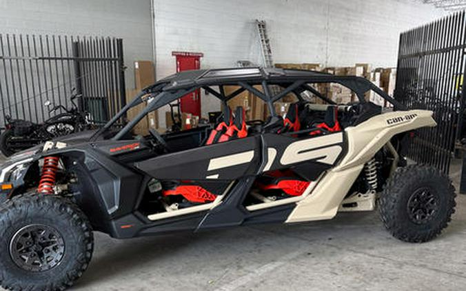 2023 Can-Am® Maverick X3 MAX X ds Turbo RR Desert Tan / Carbon Black / Magma Red