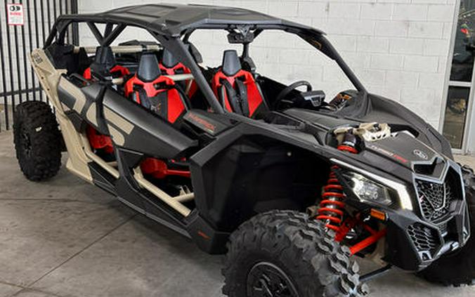 2023 Can-Am® Maverick X3 MAX X ds Turbo RR Desert Tan / Carbon Black / Magma Red