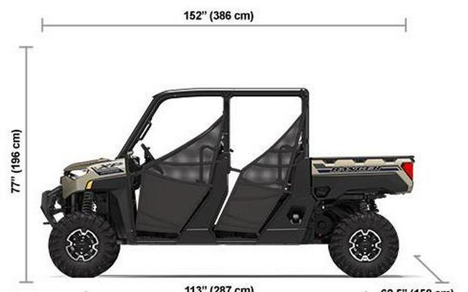 2020 Polaris Industries RANGER CREW® XP 1000 Premium Sand Metallic