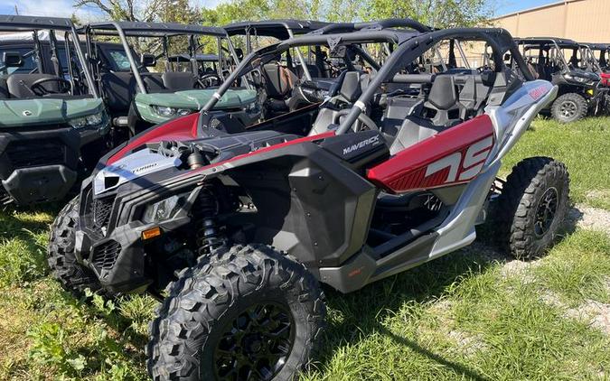 2024 Can-Am® Maverick X3 DS Turbo Fiery Red & Hyper Silver