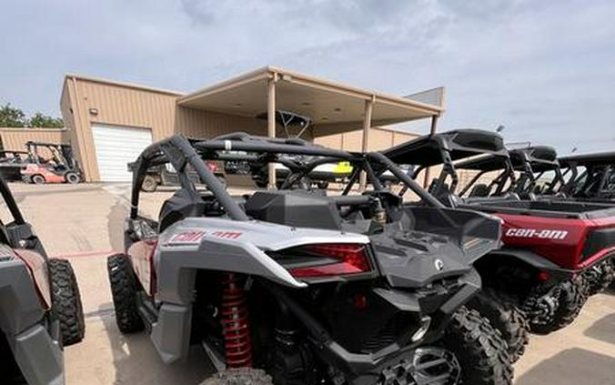 2024 Can-Am® Maverick X3 DS Turbo Fiery Red & Hyper Silver