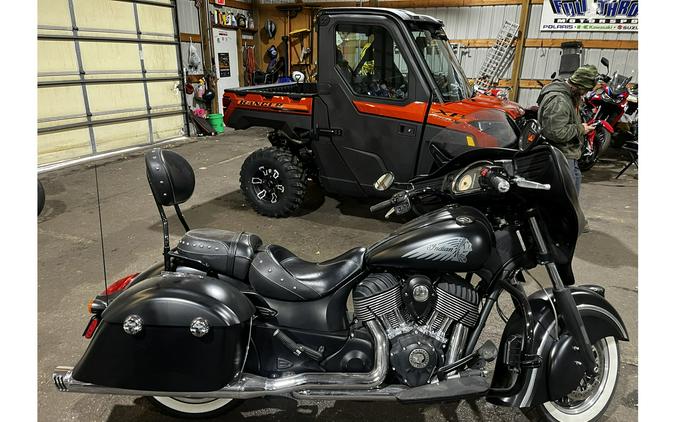 2017 Indian Motorcycle CHIEFTAIN DARK HORSE, THNDR BLK SMOKE, 49S Dark Horse®