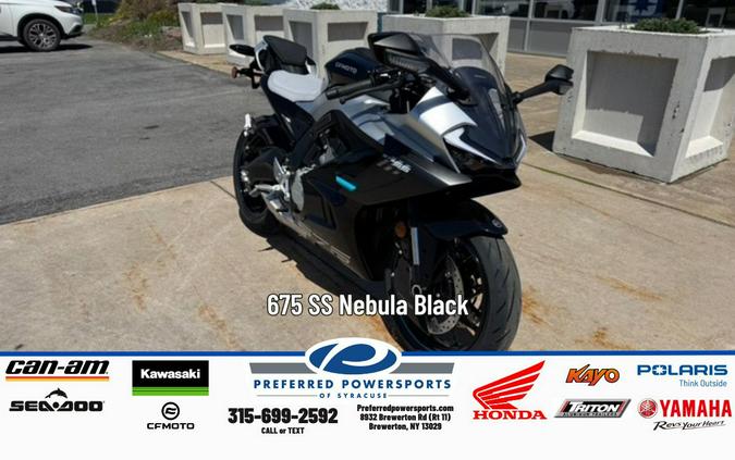 2026 CFMOTO 675 SS Nebula Black