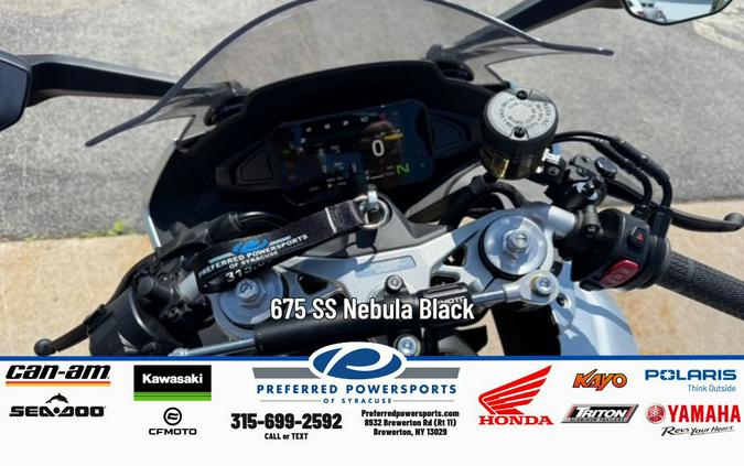 2026 CFMOTO 675 SS Nebula Black