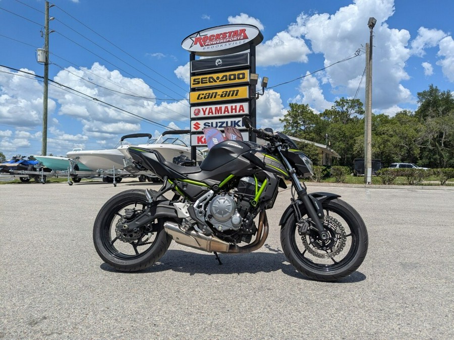 2019 Kawasaki Z650 ABS