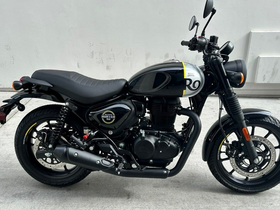 2023 Royal Enfield Hunter 350 Rebel Black