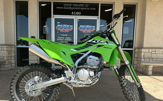 New 2025 KAWASAKI KLX 300R LIME GREEN