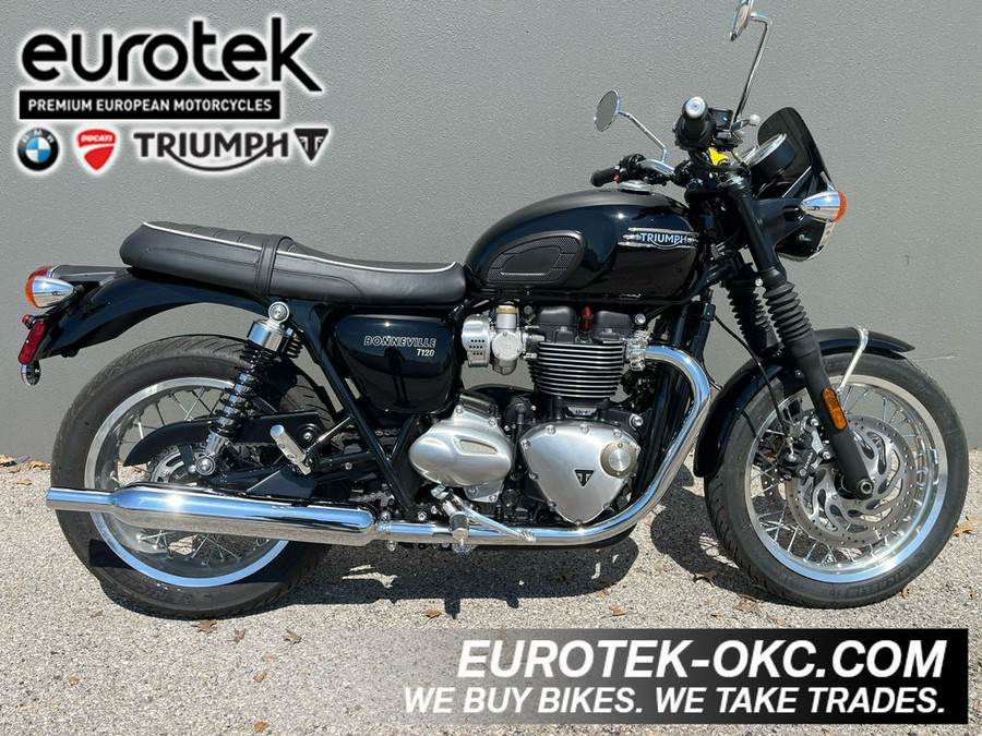 2023 Triumph Bonneville T120 Jet Black