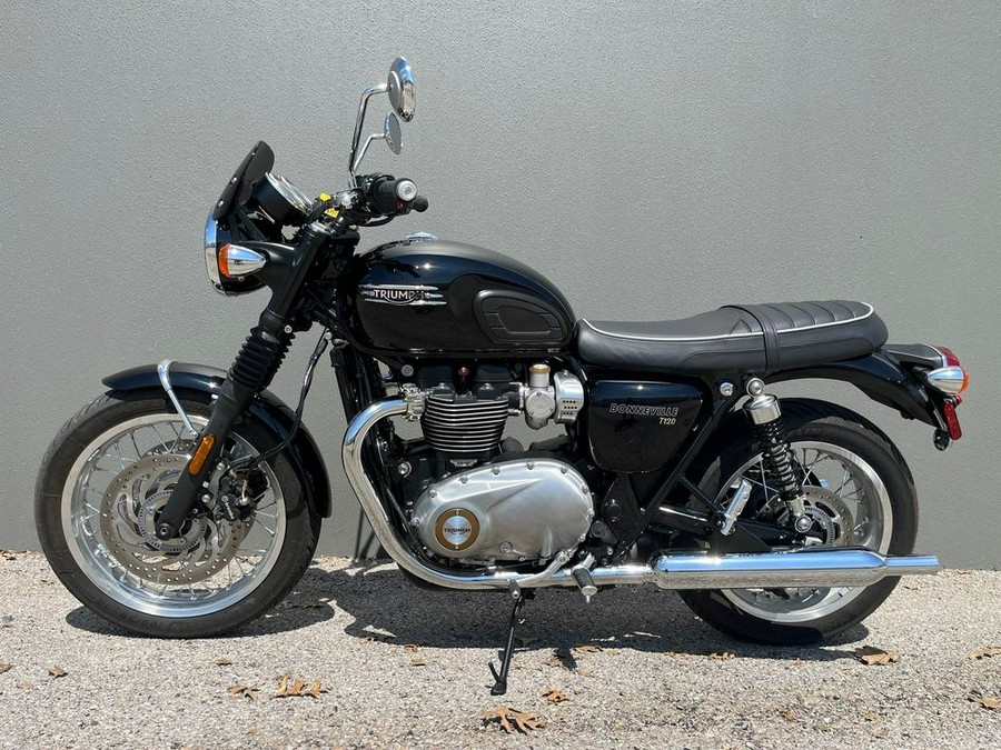 2023 Triumph Bonneville T120 Jet Black