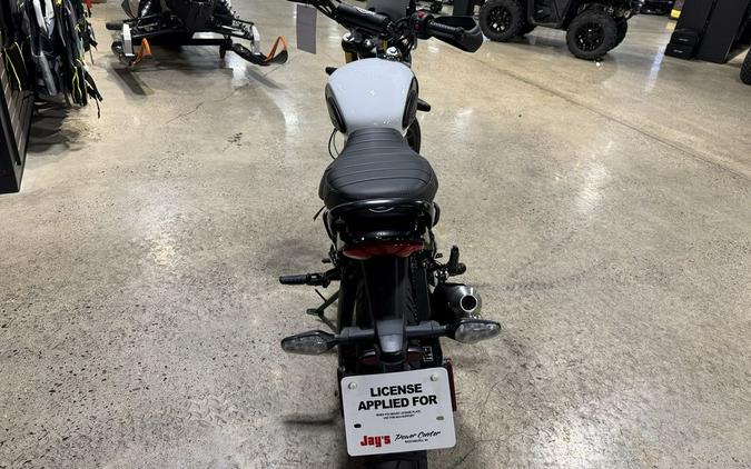 2026 Triumph Scrambler 400 XC Vanilla White
