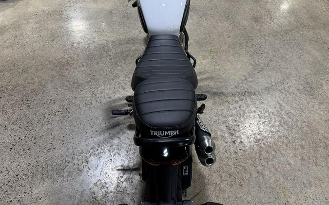 2026 Triumph Scrambler 400 XC Vanilla White