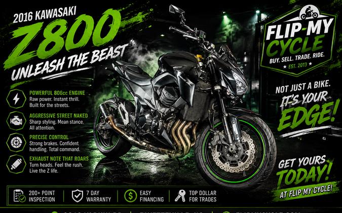 2016 KAWASAKI Z800 - FA13887