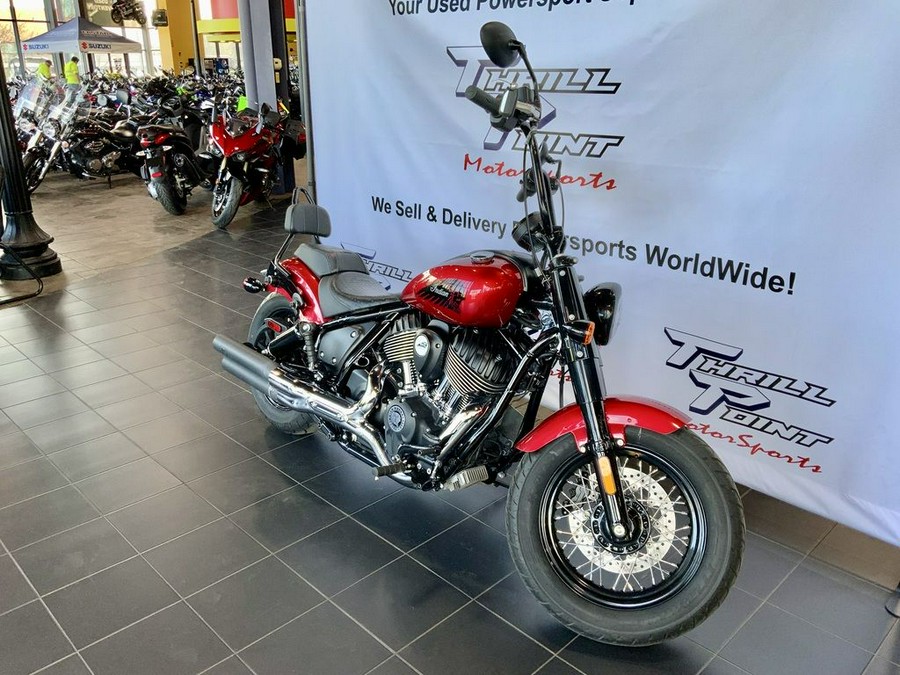 2022 Indian Motorcycle® Chief® Bobber Ruby Metallic