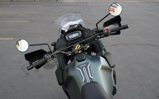 2025 Kawasaki KLR®650 Metallic Matte Old School Green ABS