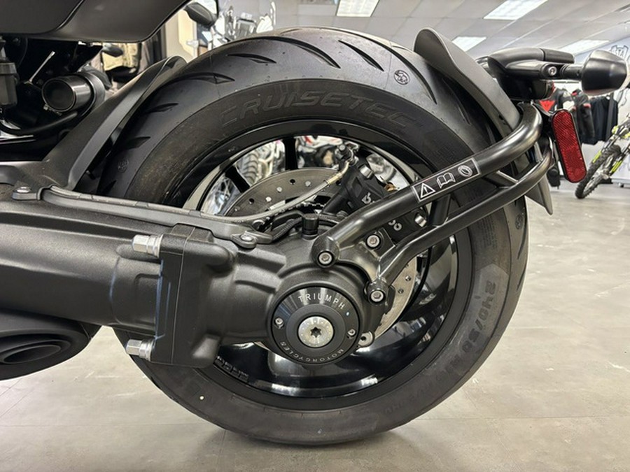 2026 Triumph Rocket 3 Storm R Satin Baja Orange Matt Sapphire