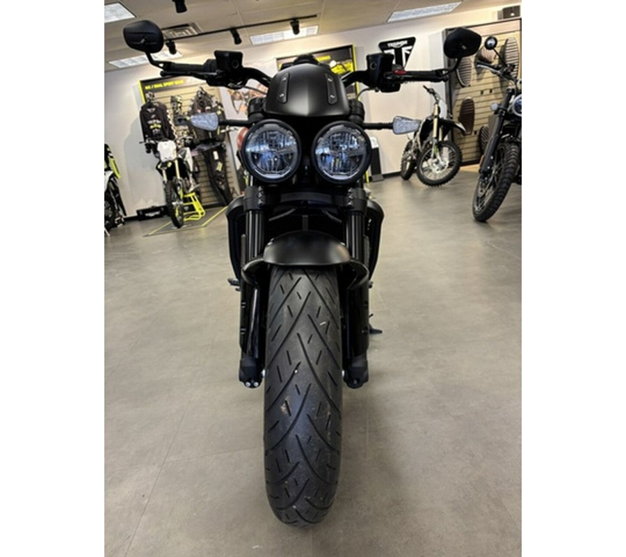 2026 Triumph Rocket 3 Storm R Satin Baja Orange Matt Sapphire