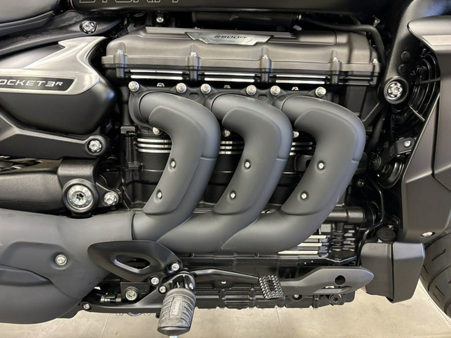 2026 Triumph Rocket 3 Storm R Satin Baja Orange Matt Sapphire