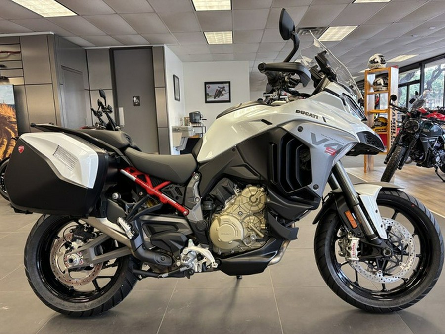 2026 Ducati Multistrada V4 S Travel & Radar Arctic White