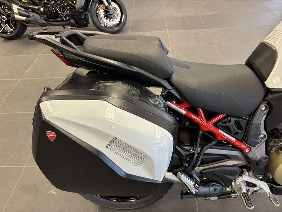 2026 Ducati Multistrada V4 S Travel & Radar Arctic White