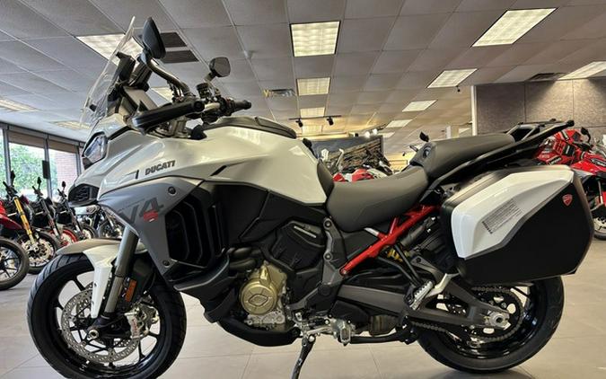2026 Ducati Multistrada V4 S Travel & Radar Arctic White