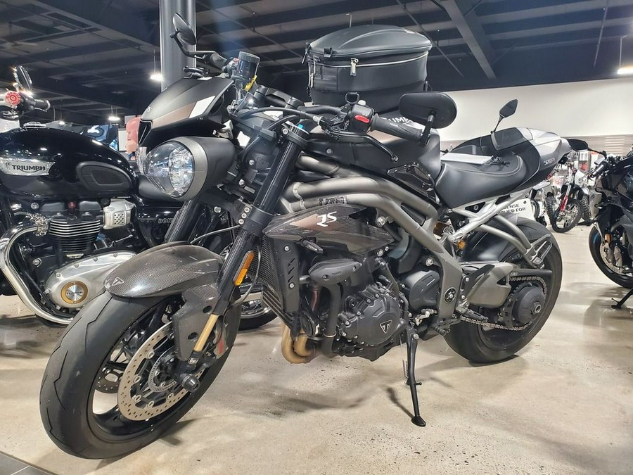 2020 Triumph Speed Triple RS Matte Jet Black