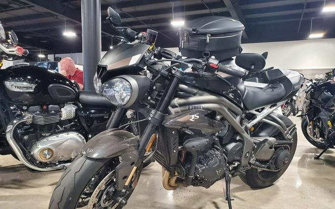 2020 Triumph Speed Triple RS Matte Jet Black