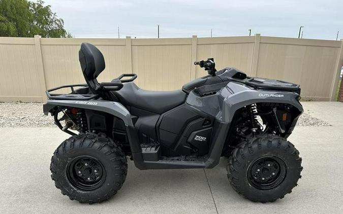 New 2024 CAN-AM OUTLANDER MAX DPS 700 GRANITE GRAY