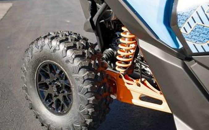 2026 Can-Am® Maverick X3 MAX DS Turbo Scandi Blue & Orange Crush