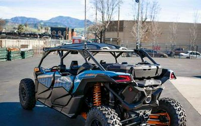2026 Can-Am® Maverick X3 MAX DS Turbo Scandi Blue & Orange Crush