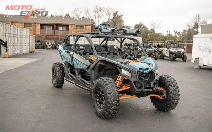 2026 Can-Am® Maverick X3 MAX DS Turbo Scandi Blue & Orange Crush
