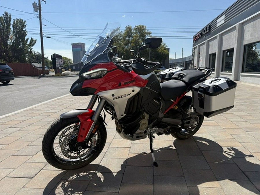 2027 Ducati Multistrada V4 Rally Adventure Travel&Radar Ducati Red
