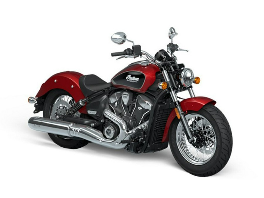 2025 Indian Scout Classic Limited +Tech Sunset Red Metallic