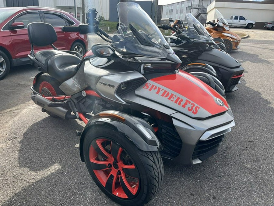 2015 Can-Am Spyder F3 S 6-Speed Semi-Automatic (SE6)