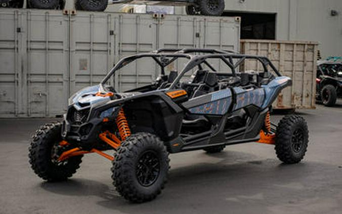 2026 Can-Am® Maverick X3 Max RS Turbo RR Scandi Blue & Orange Crush