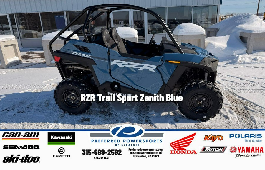2026 Polaris RZR Trail Sport Zenith Blue