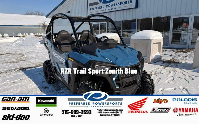 2026 Polaris RZR Trail Sport Zenith Blue