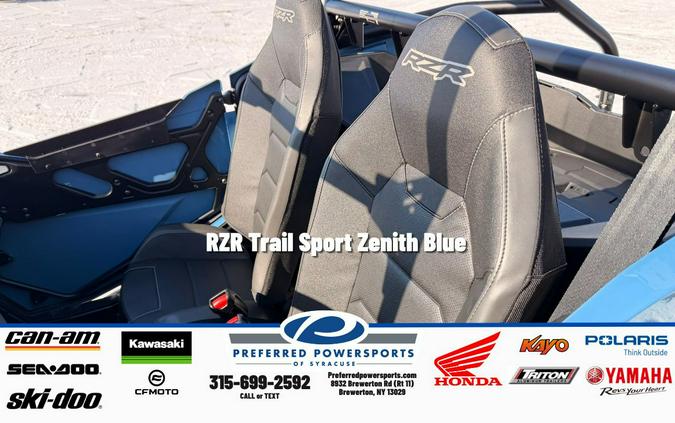 2026 Polaris RZR Trail Sport Zenith Blue