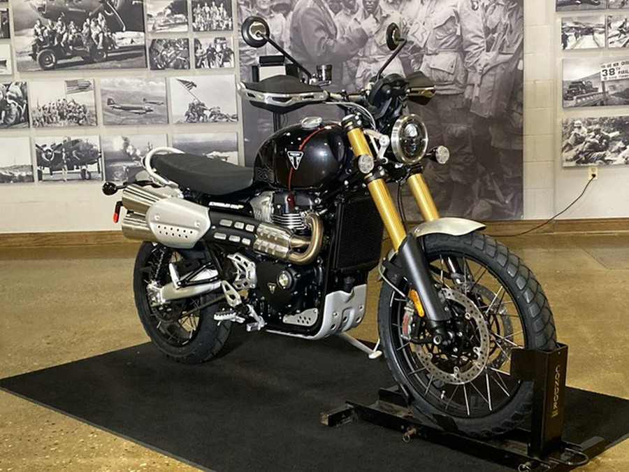 2024 Triumph Scrambler 1200 XE Phantom Black / Storm Grey XE