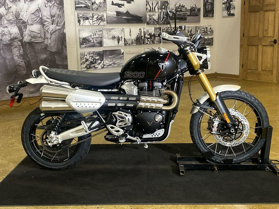 2024 Triumph Scrambler 1200 XE Phantom Black / Storm Grey XE