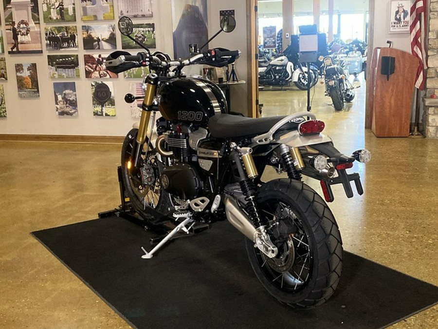 2024 Triumph Scrambler 1200 XE Phantom Black / Storm Grey XE