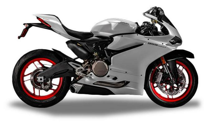 2017 Ducati 959 Panigale Arctic white silk