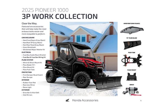 2025 Honda Pioneer 1000-5 Deluxe